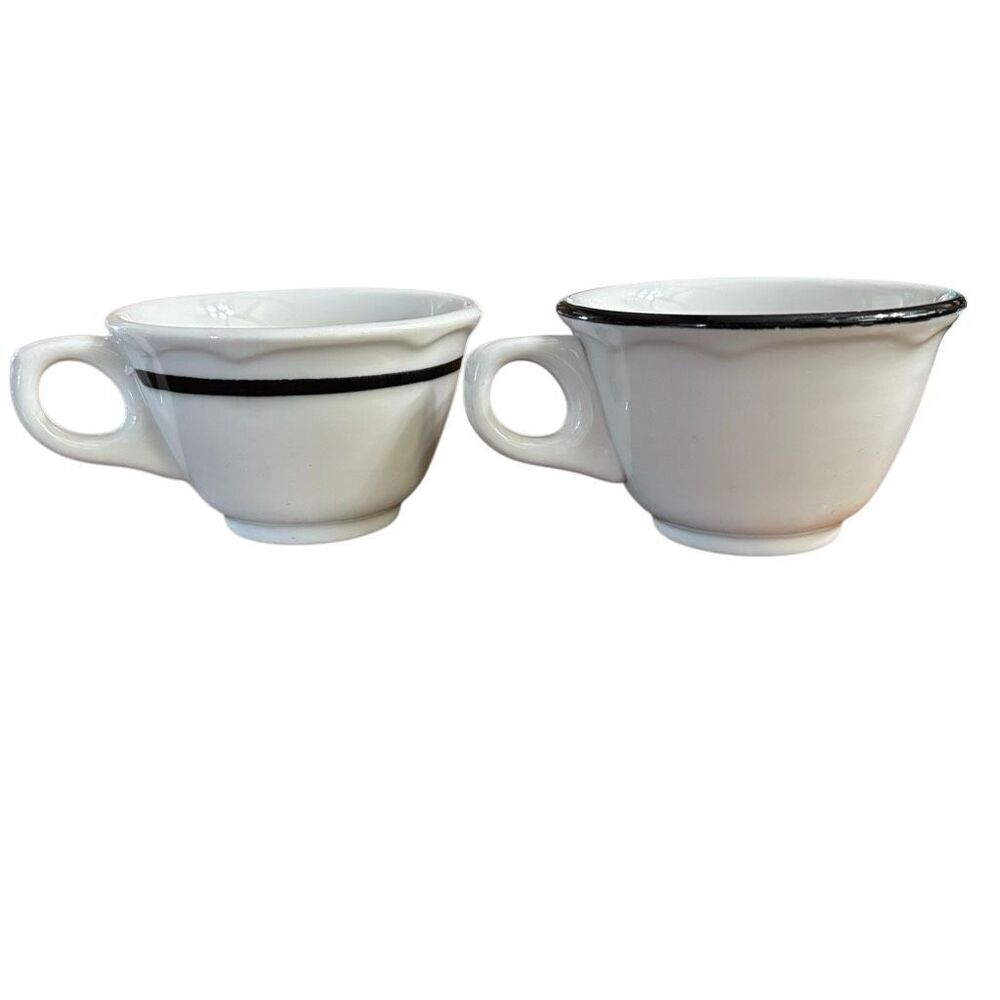2 Jackson China Restaurant Ware Coffee Cups